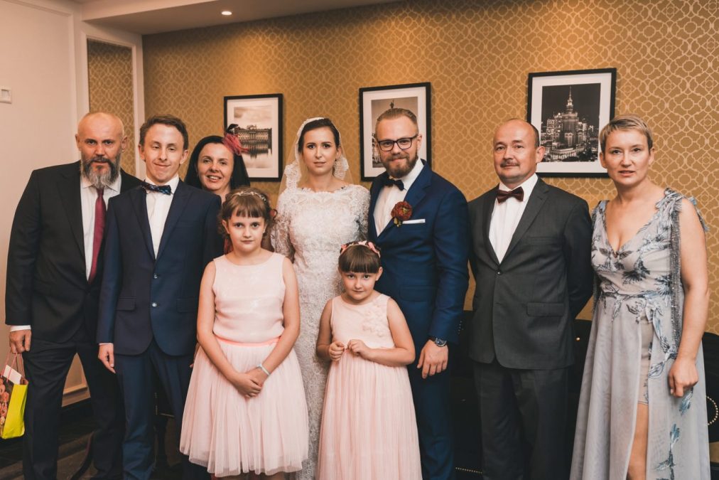 Zdjęcie z parą młodą