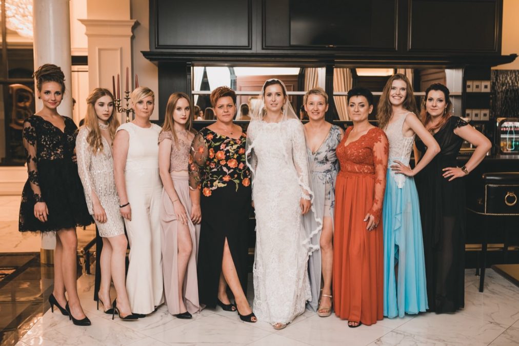 Zdjęcie z panną młodą