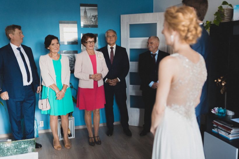 Ślub na Gocławiu 13 Błogosławieństwo rodziców
